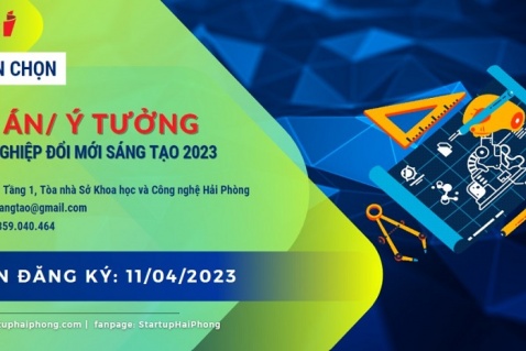 Tuyển chọn dự án/ý tưởng khởi nghiệp đổi mới sáng tạo để hỗ trợ năm 2023